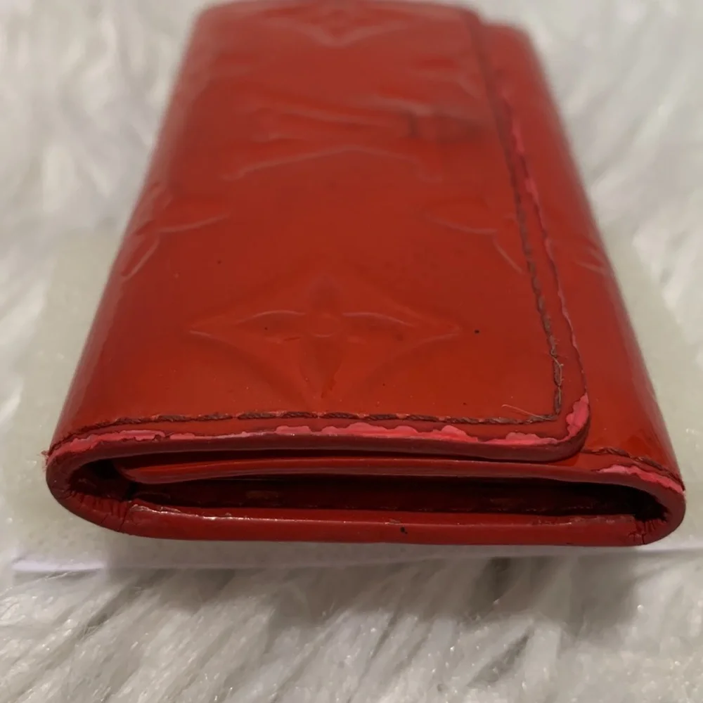 Louis Vuitton Cherry Red Patent Leather Key Holder